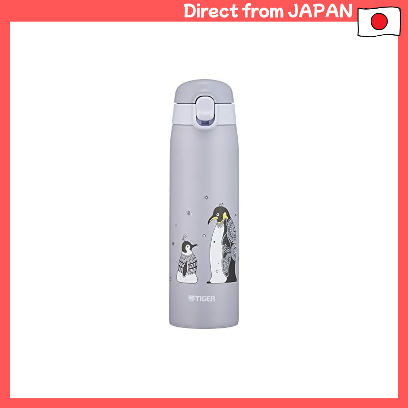 Tiger Thermos (TIGER) Tiger Water Bottle 500ml Kameichido Mug Stainless Steel Bottle One-Touch Light