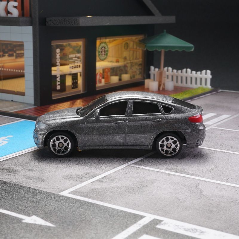 โมเดลรถ BMW X6 โลหะผสม IQTF MKD 1:64 จำลองสะสม แสดงแบบคงที่ ขนาดเล็ก