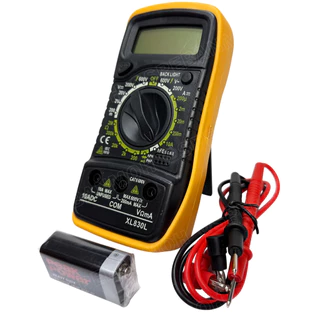 [ 1 เครื่อง ] XL830L ดิจิตอลมัลติมิเตอร์ Digital LCD Multimeter เครื่องวัดแรงดันไฟ วัดกระแสไฟ วัดค่าความต้านทาน วัดทร...