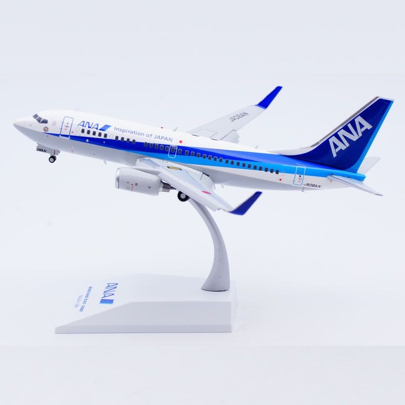 Jcwings 1: 200 โมเดลเครื่องบินโลหะผสม All Nippon Air B737-700 JA06AN Wings