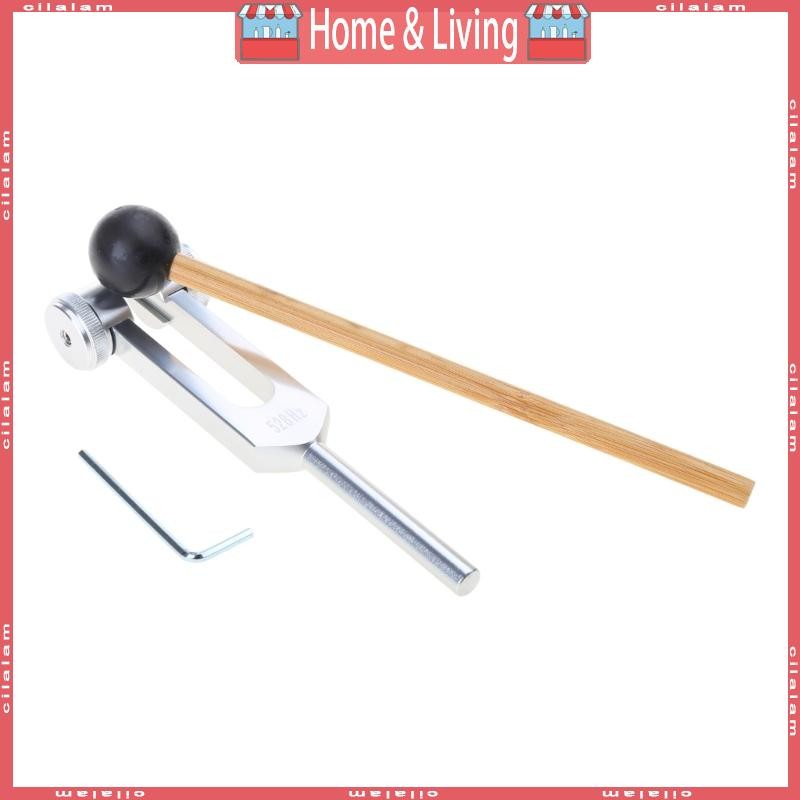 CI Tuning Fork 528 Hz ส้อมปรับแต่งประแจค้อนซิลิโคนสําหรับ DNA