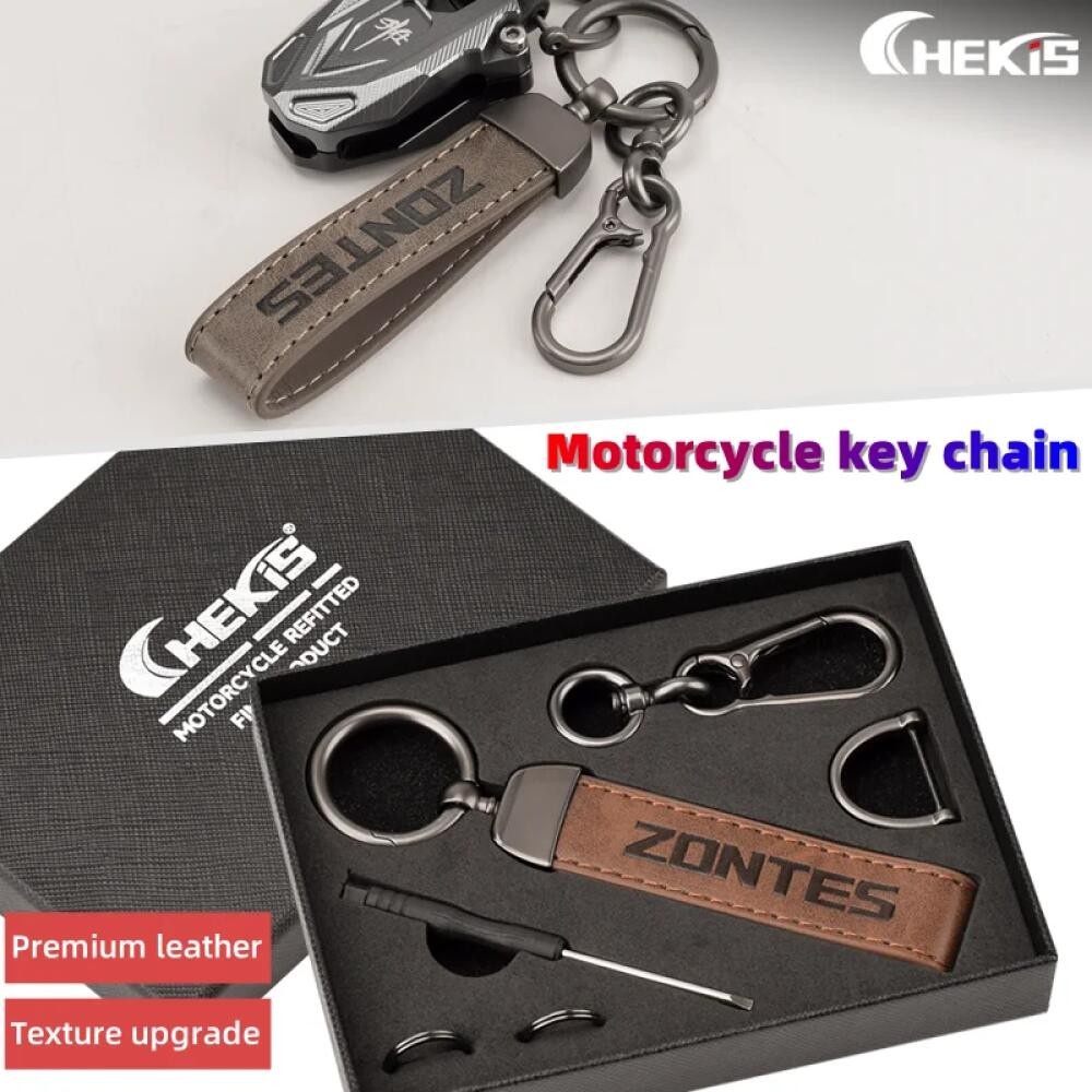 สําหรับ Zontes 125M/150D 350E/D/M 368G/368K/703F 703Rr รถจักรยานยนต์ Key จี้พวงกุญแจ Key จี้