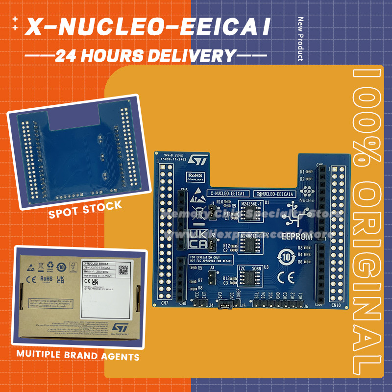 1ชิ้น/ล็อต! X-NUCLEO-EEICA1 บอร์ดขยาย Nucleo-F401re NUCLEO L053R8 G474RE บอร์ดพัฒนาใหม่