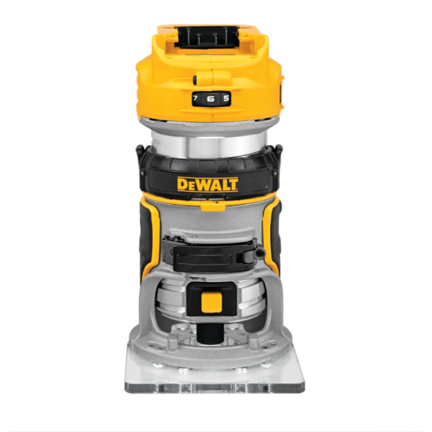 DEWALT เครื่องเซาะร่องไม้ไร้สาย ไร้แปรงถ่าน รุ่น DCW600N-XJ 18 โวลต์ ขนาด 6.35 มม (เครื่องเปล่า)