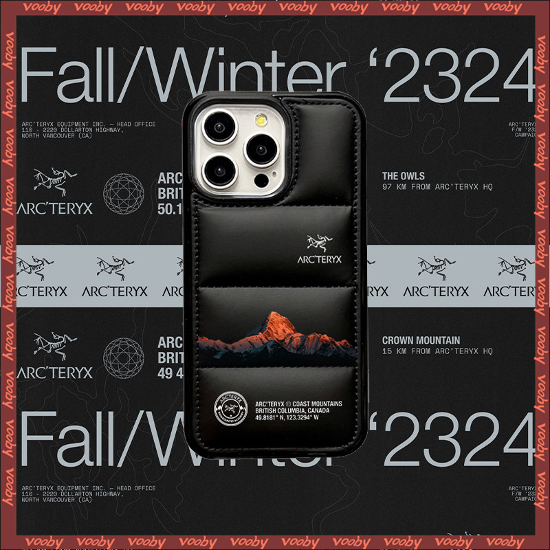 Fossil Birds Graffiti Label Down Jacket Hard Shellเคสโทรศัพท์เหมาะสําหรับIPhone17 AIR 17PM 16Pro 16PROMAX Plus 16E 15 15P 15PM 14 14P 13 13P 13PM 12 12PM 11 11PM X MAX 7