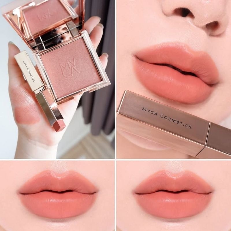 ลิปMYCA [ของแท้100%]MYCA LURE LUXE COLLECTION ลิปสติกสีนู้ด ไมก้า ลัวร์ ลักซ์ คอลเล็คชั่น ลิปไมก้า ลิปสติกเนื้อกำมะหยี่