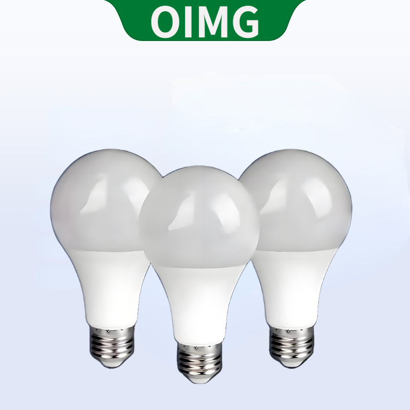 Oymg LED หลอดไฟกลม E27 สกรู 27 มม.อินเทอร์เฟซ 220V Warm/แสงสีขาว 3W 5W 7W 9W 12W 15W 18W ประหยัดพลังงาน Bright Light