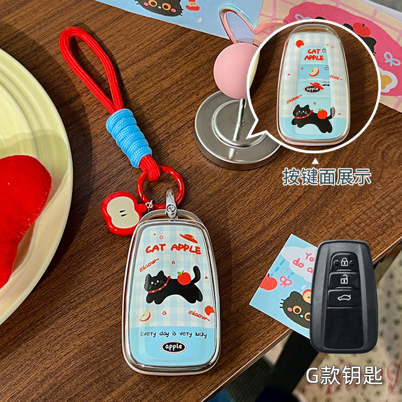 ที่ใส่กุญแจรีโมทรถยนต์ Toyota Hilux  Fortuner Corolla Cross Yaris  Veloz Yaris Ativ Commuter Corolla Camry  Alphard  พวงกุญแจรถ. กระเป๋าใส่กุญแจรถ