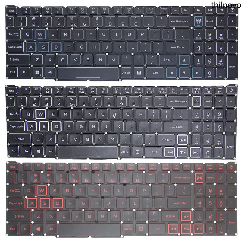 เหมาะสําหรับแป้นพิมพ์ Acer AN517-55-57 AN515-45 N20C2 N20C3 N22C1 N20C1