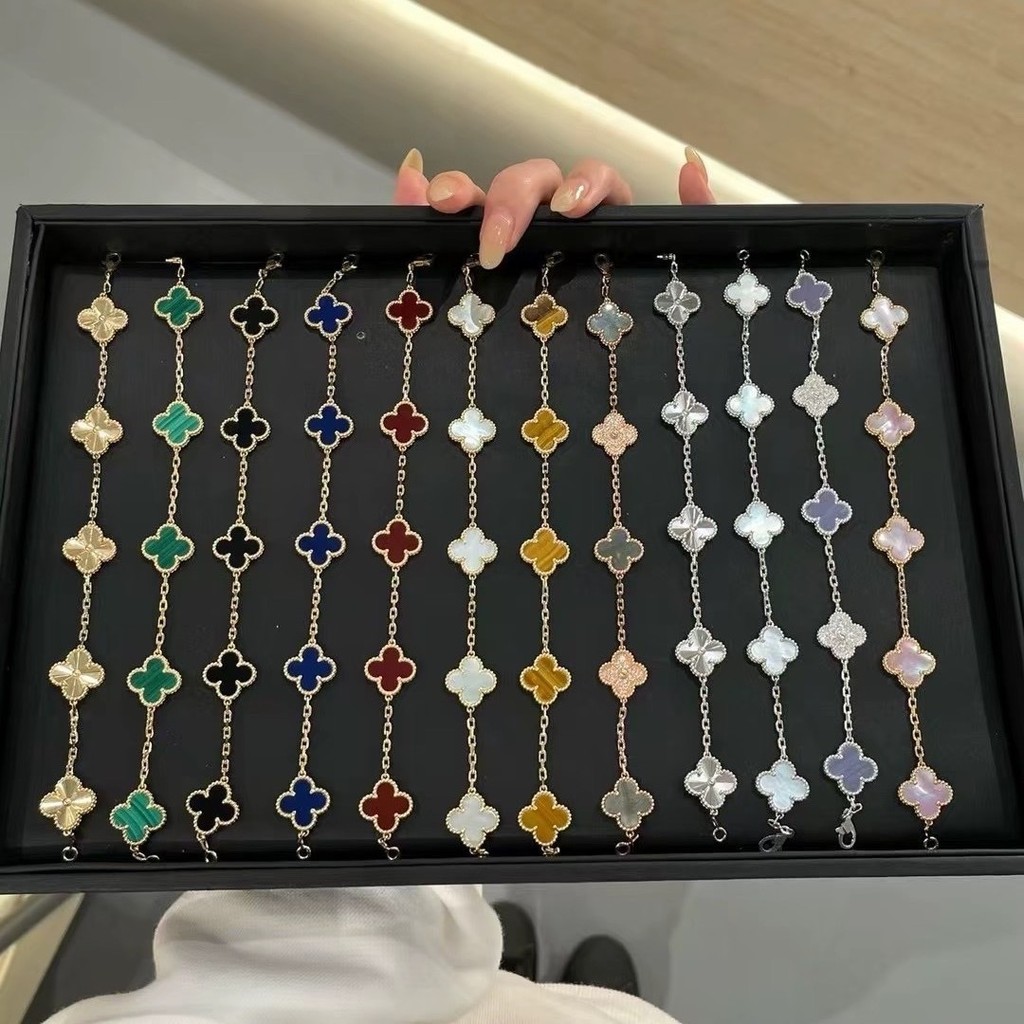 สร้อยข้อมือห้าดอกไม้/เครื่องประดับแฟชั่น/สายรัดข้อมือสำหรับผู้ชายและผู้หญิง/ของขวัญวันเกิด