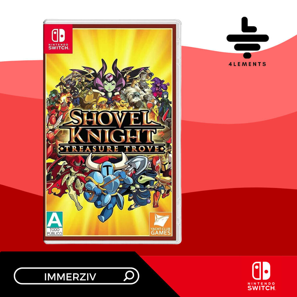 (พร้อมส่ง) SWITCH SHOVEL KNIGHT: TREASURE TROVE (R1/US) (GAME) (ENG)