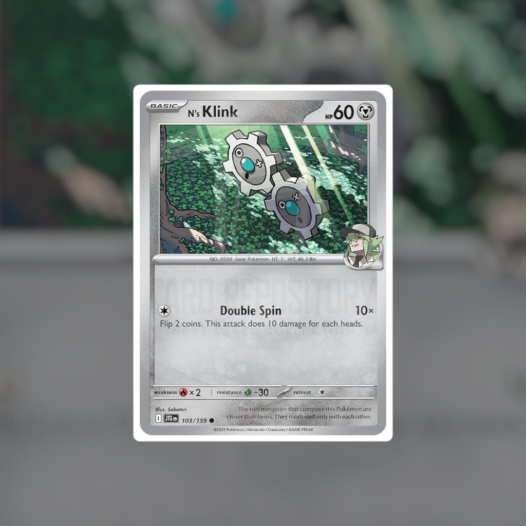 Ns Klink 103 (NM-LP) Pokemon Singles Playables