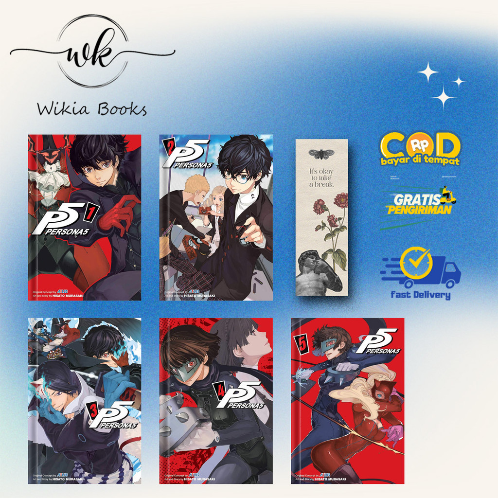 Manga Persona 5 (10 Manga Series) โดย Hisato Muraki