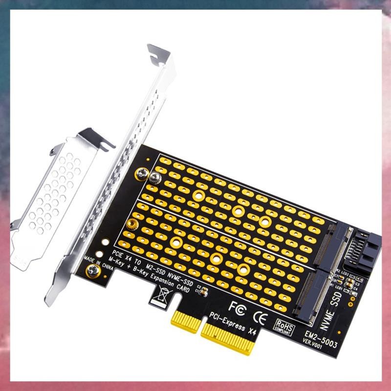 PCIE 4.0 ถึง M2/M.2 อะแดปเตอร์ SATA M.2 SSD PCIE อะแดปเตอร์ NVME/M2 อะแดปเตอร์ PCIE SSD M2 ถึง SATA PCI-E การ์ด M Key + B Key