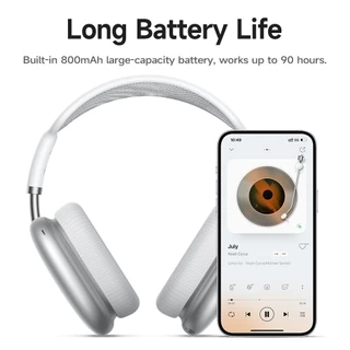 HOCO W55 Plus หูฟังBluetooth 5.4 / Aux 3.5mm ตัดเสียงรบกวน ANC แบตอึด 90 ชม. เสียงดี HiFi hc3
