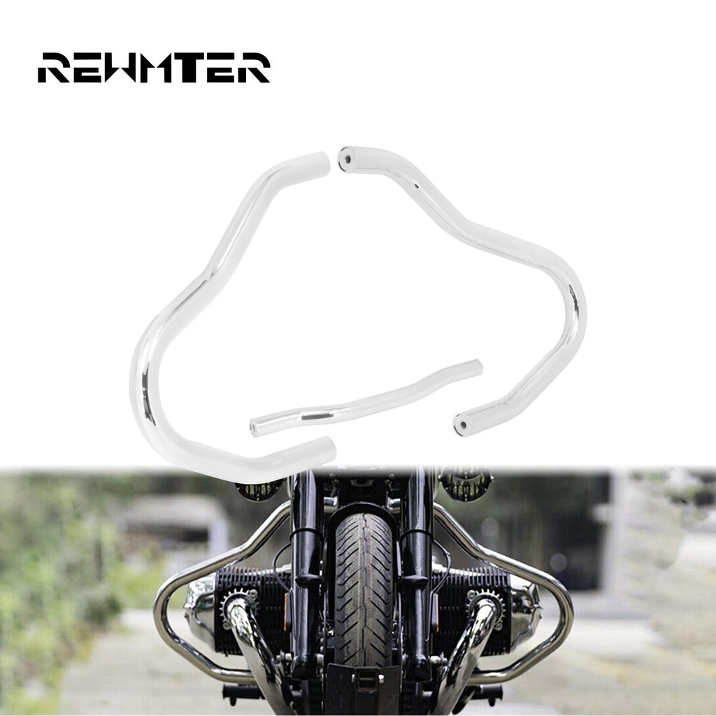 Engine Guard Crash Bars กันชน Chrome Bar Fit สําหรับ BMW R18 R18B 2020 - 24 Bagger