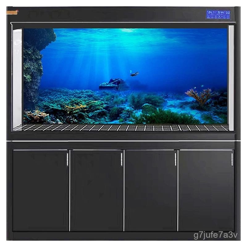 Sweet Fish Tank Background Decorative Painting Plants HD Aquarium Landscape Sticker Ocean Sea Plants