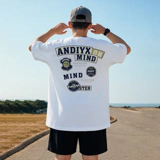 เสื้อยืดผู้ชายเท่ๆ คอกลม-แขนสั้น สกรีนลายวินเทจสุดฮิต เสื้อยืดสตรีทแฟชั่นเมกาเท่ๆ เสื้อวินเทจ โอเวอร์ไซส์ สีดำเท่ๆ