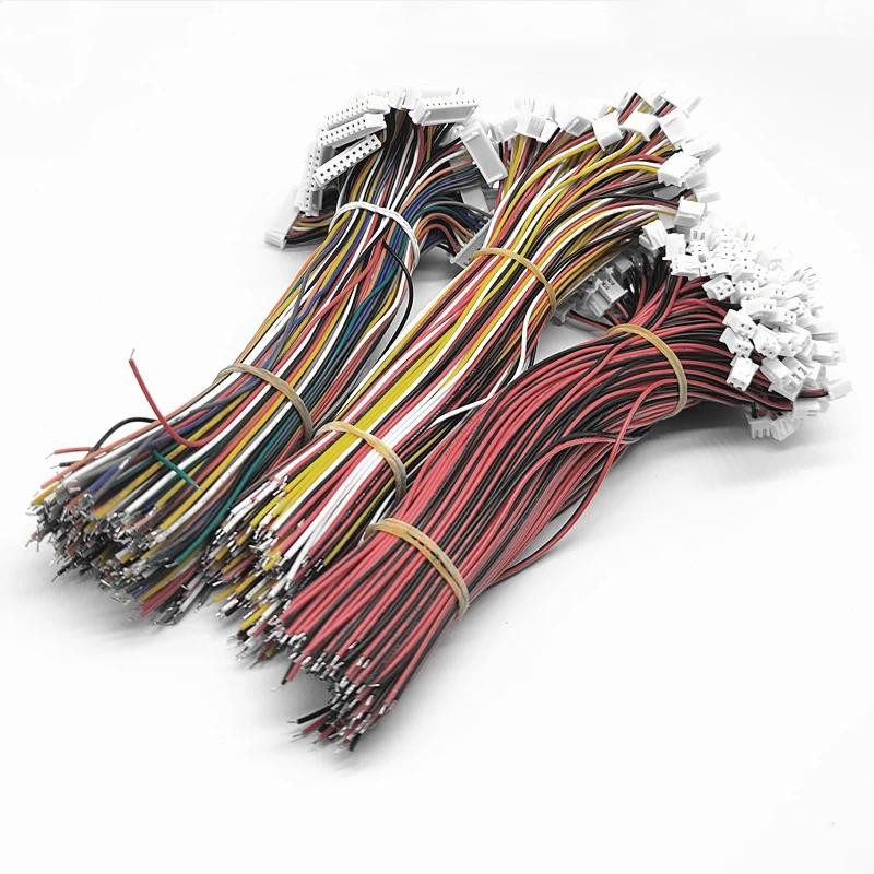 5/10pcs JST XH2.54 2/3/4/5/6/7/8/9/10/12 Pin Connector ปลั๊กสายไฟ 20 ซม.ความยาว 26AWG