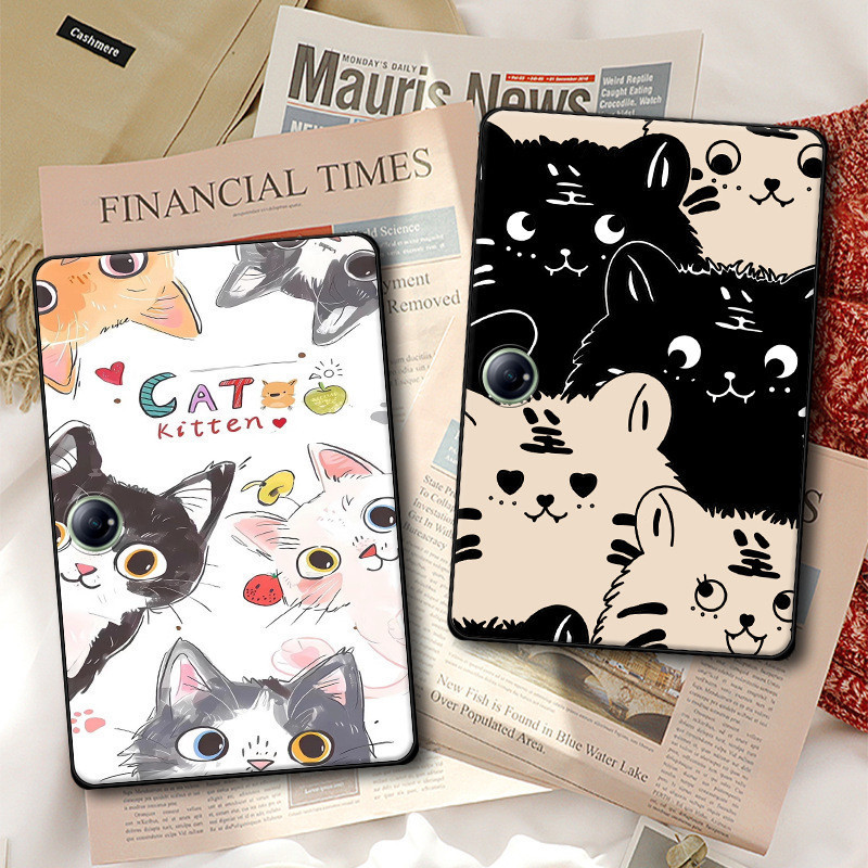 เคสแท็บเล็ตสำหรับ Oppo Pad SE 11 นิ้ว 2025 ลายการ์ตูนน่ารัก ซิลิโคนอ่อนนุ่ม TPU ปกหลังสำหรับ OPPO Pad Se 11" OPD2417