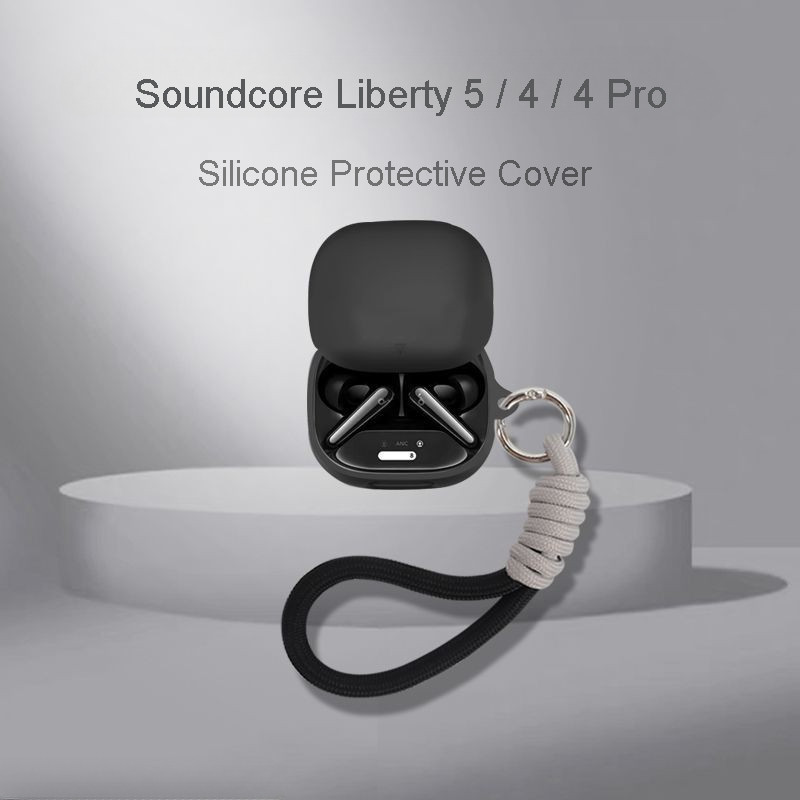 เคสสําหรับ Anker Soundcore Liberty 5 / 4 Pro / 4 ฝาครอบหูฟังซิลิโคนเหลว