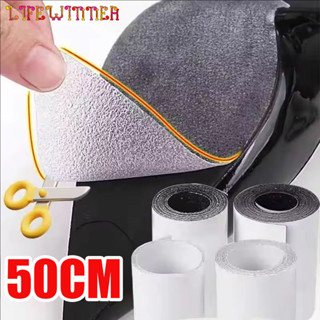 แผ่นยางสติกเกอร์ กันลื่น มีกาวในตัว กันการสึกหรอ สําหรับรองเ…