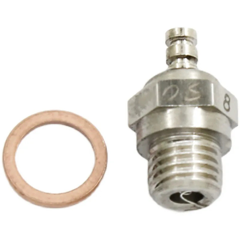 1 ชิ้น หัวเทียนเครื่องยนต์ 2 จังหวะ OS OS8 No.8 O.S. ปลั๊ก OS8 Plug N Glow สำหรับเครื่องยนต์ OS ปลั๊ก Spark สำหรับเครื่องยนต์เมทานอลแบบสากล