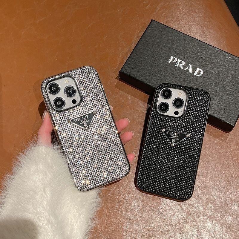 16promax ยี่ห้อใหม่หรูหราแฟชั่น rhinestone เคสโทรศัพท์สําหรับ iphone 15 Pro Max 7 8 Plus xs xr Max 11 12 13 14 Pro Max 15 Plus กันกระแทก