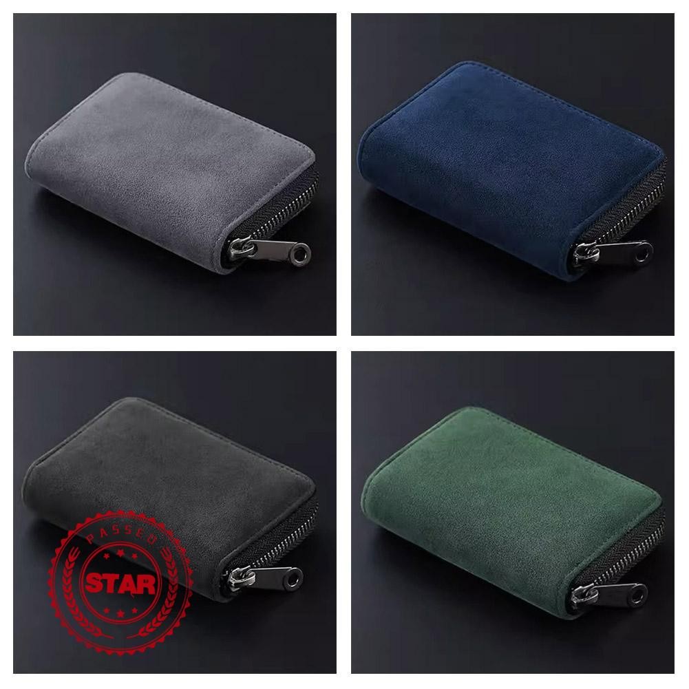 Multi-card Slot Cards Holders กระเป๋าสตางค์ผู้หญิงระดับไฮเอนด์ซิปเหรียญธุรกิจ Organizer บัตรเครดิต P