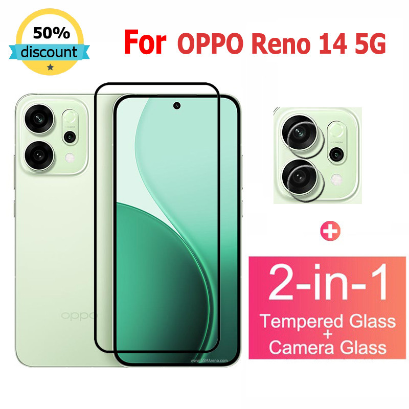 ฟิล์มกระจก OPPO Reno 14 5G กระจกนิรภัย HD ป้องกันหน้าจอ สำหรับ OPPOค้นหาX8 A98 A78 A96 A5 A3X A5X A80 A60 A40 A58 A79 A59 Reno 14 13F 13 12 11F 12 11F 12F 12F 8T Pro Plus ฟิล์มกระจกกันเลนส์กล้อง & ฟิล์มหลัง
