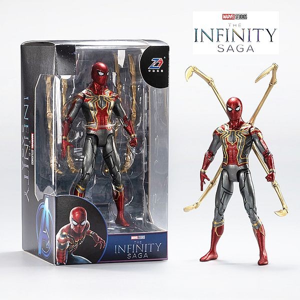 Iron Spiderman with Plastic Holder--New Package No.1911-05