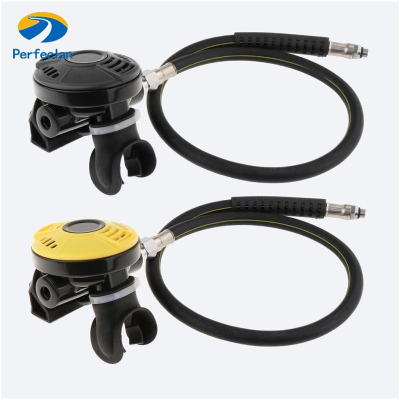Perfeclan ดําน้ํา Second Stage Regulator พร้อมปากเป่าสําหรับดําน้ํากลางแจ้ง