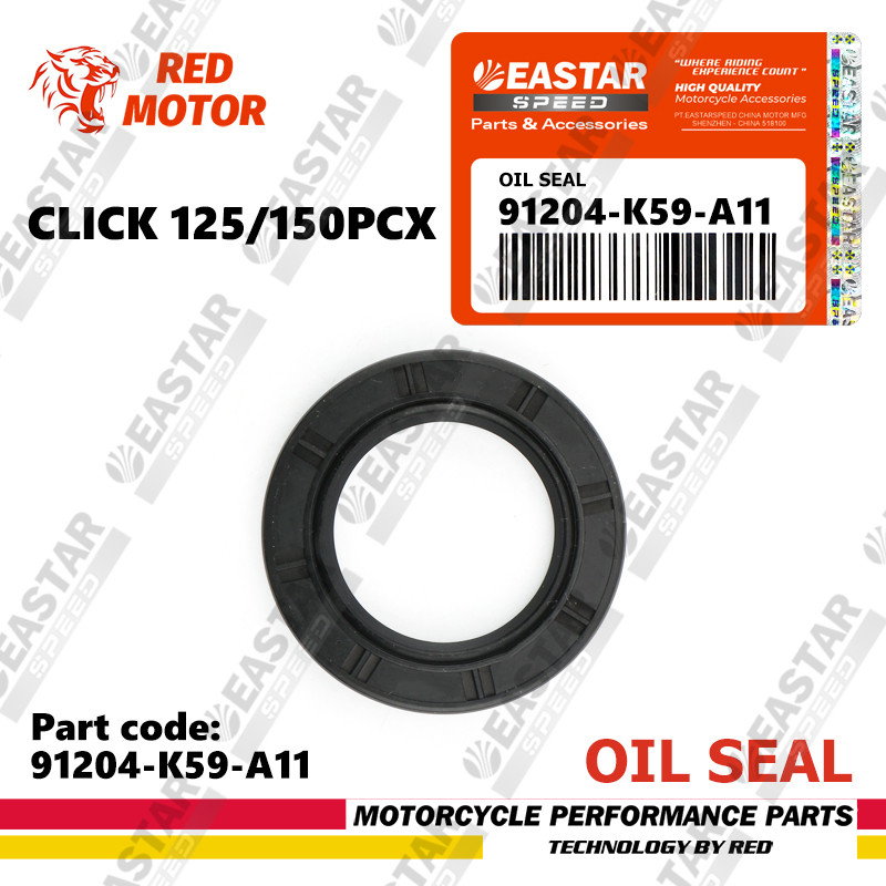 ซีลน้ํามัน 34X52X7 คลิก 125/150PCX 91204-K59-A11