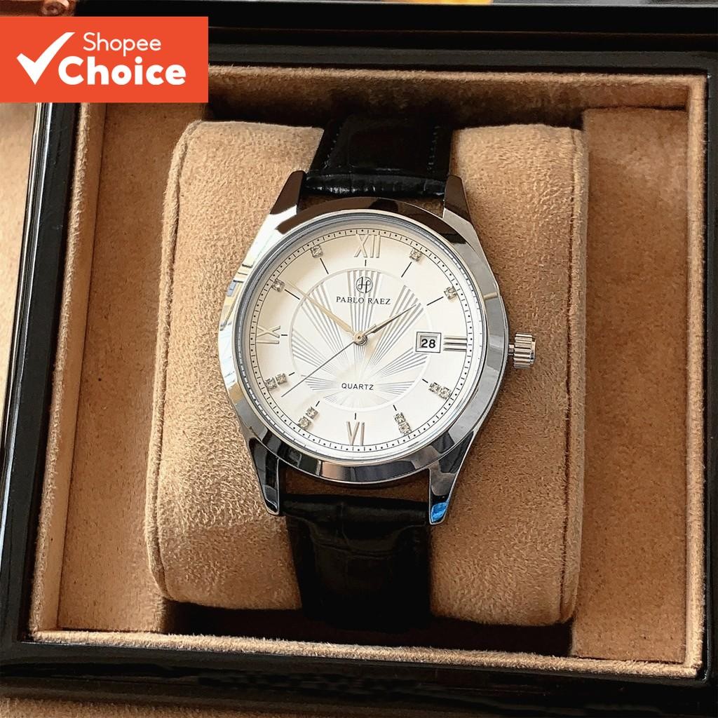 นาฬิกาหรูสําหรับผู้ชาย PABLO RAEZ ของแท้: กลไกควอตซ์ติดทนนาน - ของขวัญวันหยุดในอุดมคติ