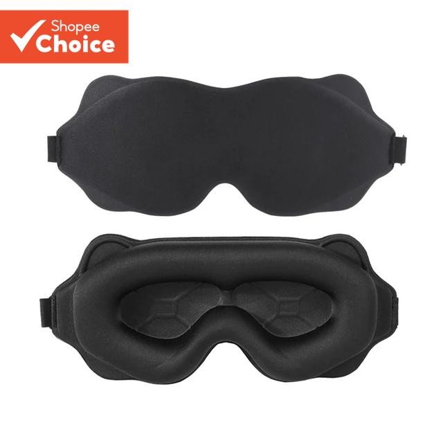 3d Sleeping Mask Block Ou t Light Sleep Mask สําหรับตา Soft Sleeping Aid Eye Mask สําหรับ Travel Eyeshade Night Breathable Slaapmasker