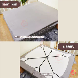 IVORYBABY สายรัดผ้าปูที่นอน ที่รัดเตียง ยืดหยุ่นและปรับได้ สายรัดผ้าปู กันลื่น ที่รัดผ้าปู