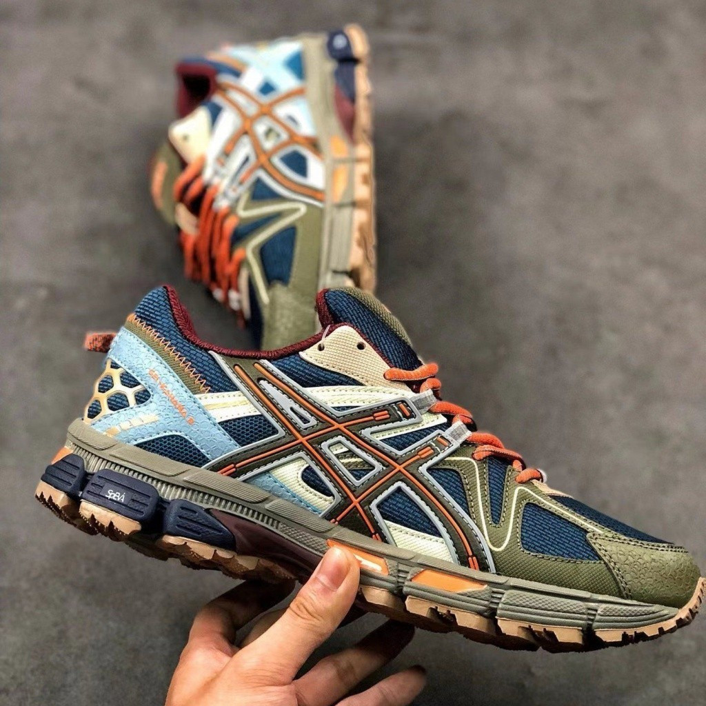 YP71 Gel - Kahana 8 Unisex Trail Trainers - ทนทาน สวมใส่สบาย เหมาะสําหรับการผจญภัยกลางแจ้ง PVTA R9HI