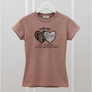 เสื้อยืดเข้ารูป เสื้อรัดรูป ทรง คอกลมแขนสั้น *สกรีนทรงสวย งานตามหา ผ้ายืดร่องคอตต้อน และบางตะกร้ามีเนื้อท็อฟดาย
