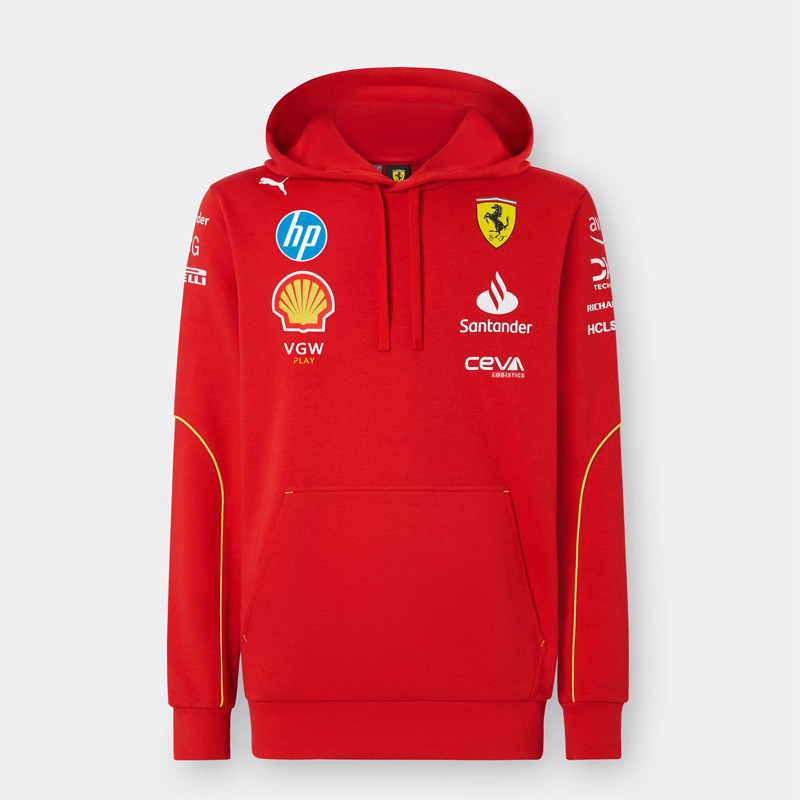 ใหม่ Wofa F1 Racing Suit Stand-Up Collar แขน长长秋冬季高质量赛车运动卫衣