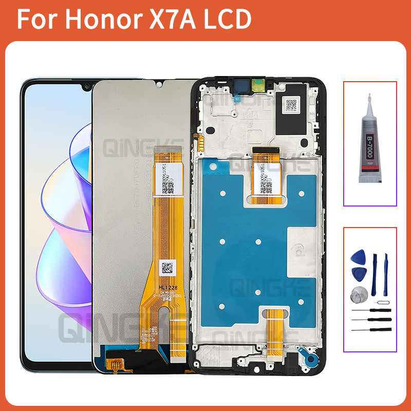 6.75 Tomato ใหม ่ X7a LCD สําหรับ Honor X7a จอแสดงผล LCD หน ้ าจอสัมผัสแผง Digitizer Assembly สําหรั