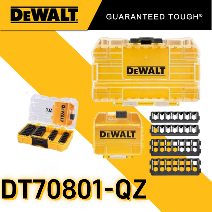 ชิ้นส่วน Dewalt และเครื่องมือ Organizer โดยไม่ต้อง Dividers 15 X 9 X 4.2 DT70801-QZ ​​ทศก
