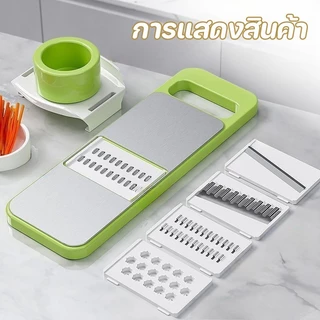 พร้อมส่ง เครื่องหั่นผักผลไม้ เครื่องตัดมันฝรั่ง สแตนเลสเกรดอาหาร จะไม่ได้รับบาดเจ็บ ใช้งานง่าย