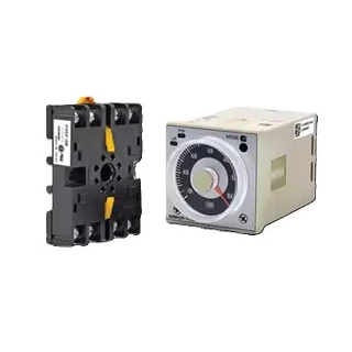 Omron ยี่ห้อใหม่พร้อมสต็อกรีเลย์ (Timer+Socket) H3CR-A8 H3CR-A 24 VDC/AC 100-240 vac Timer+Base