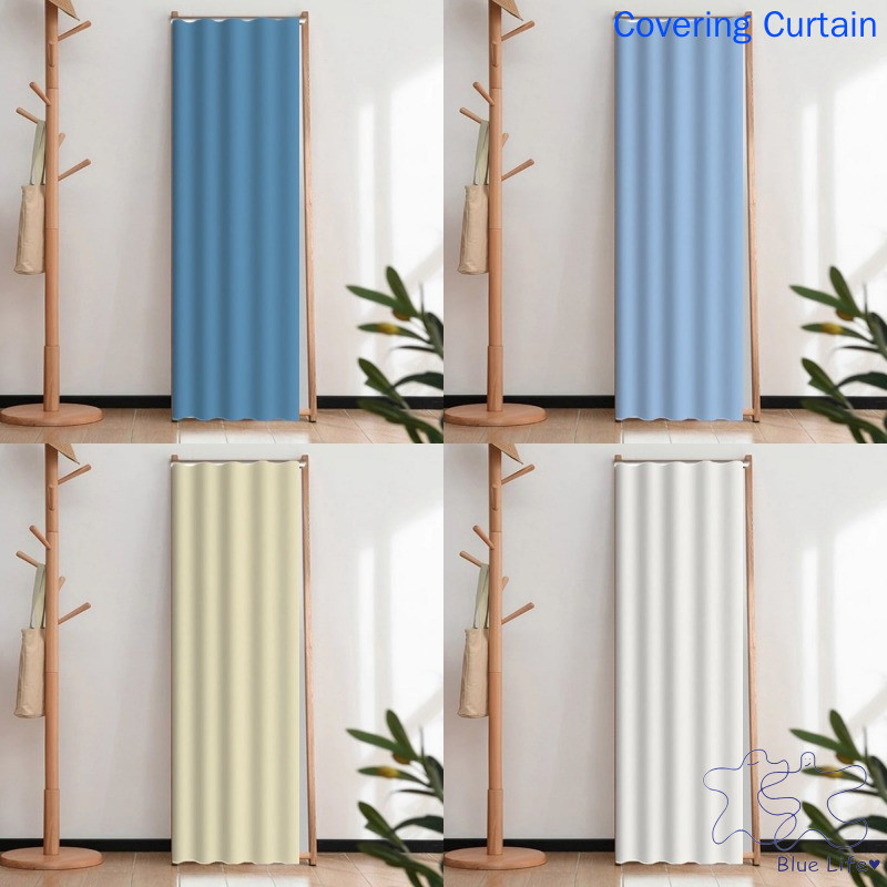 สีทึบเรียบง่ายธรรมดากระจกเต็มตัวผ้าม่านปิดกั้นไม่มีหมัดครัวเรือนตู้ไม่มีประตูแคบตู้กระจกแต่งตัวชั้นกระจกฝุ่นสไลด์ผ้าม่าน