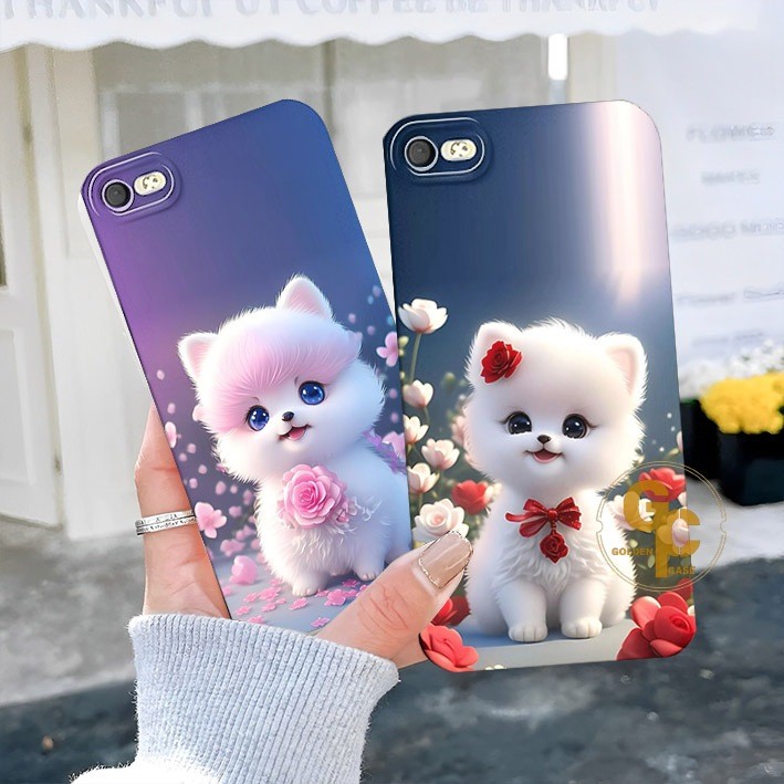 [GC016] Softcase VIVO V5 V5+ V5s V5 Lite Y65 Y66 Y67 V9 Y53 Old Cute pet cat Motif - เคสอินเทรนด์ - 
