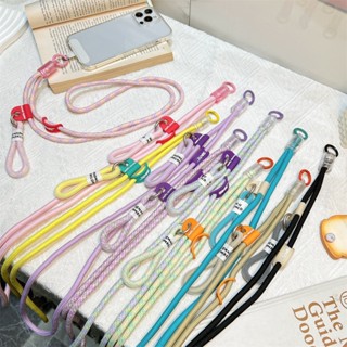 สายคล้องโทรศัพท์มือถือแบบยาว 2-in-1 ทนทาน ป้องกันการสูญหาย พ…
