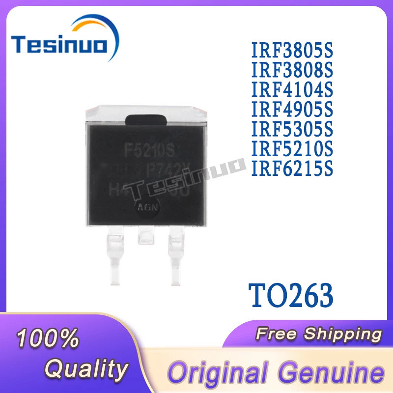 1-5PCS IRF5210S IRF3805S IRF3808S IRF4104S IRF4905S IRF5305S IRF6215S F5210S F3805S F3808S F54S F54S