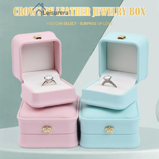 ✨กล่องบรรจุแหวน กล่องใส่เครื่องประดับมงกุฎ กล่องของขวัญแหวนห…