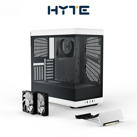 เคสคอมพิวเตอร์ HYTE Y40 BLACK/WHITE