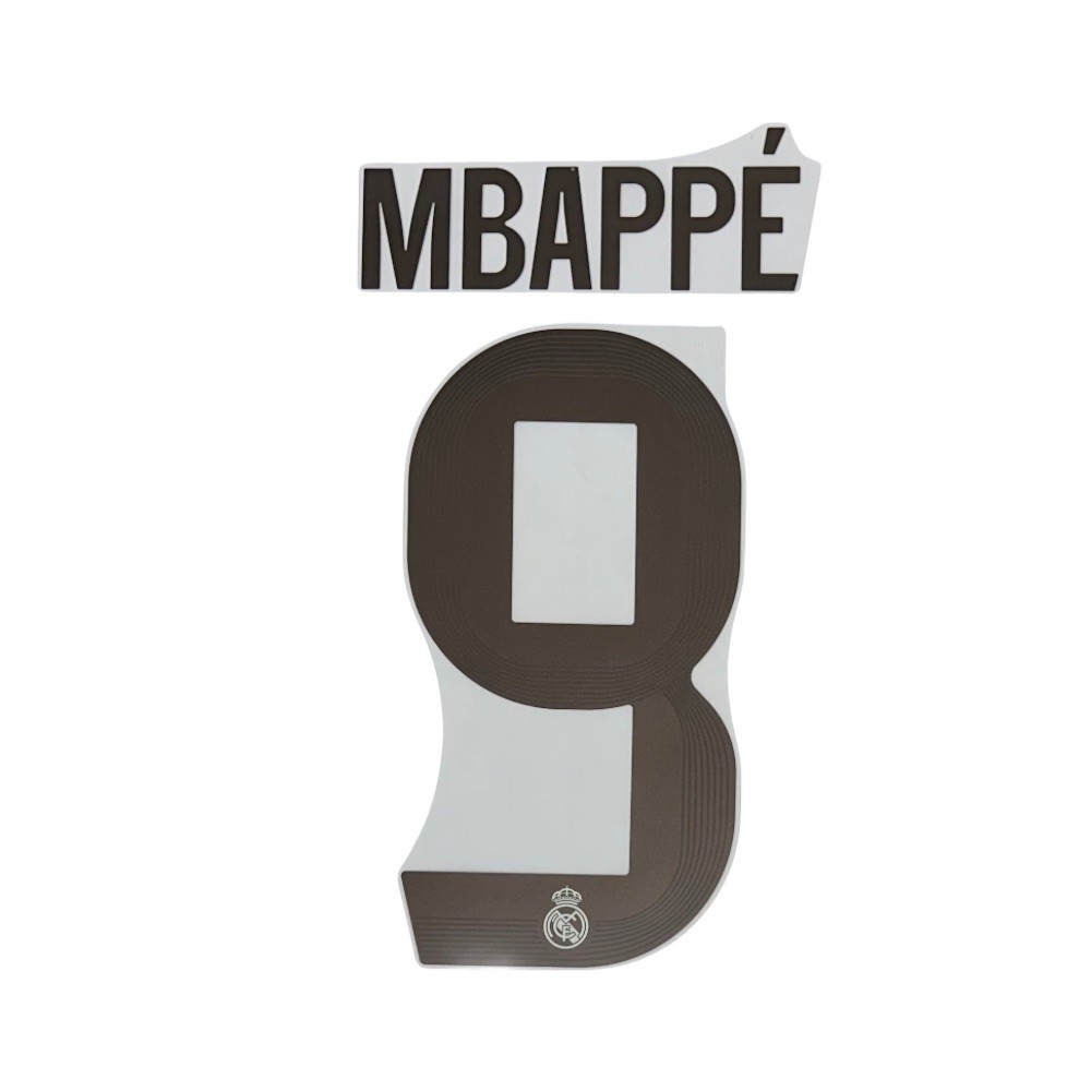 อย่างเป็นทางการ MBAPPE 9 Real Madrid CF Home 2025-26 PRINT